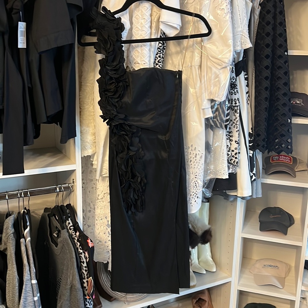 Black Ruffled dress
